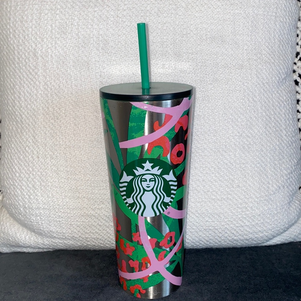 Tropical Starbucks Tumbler, Summer 2021